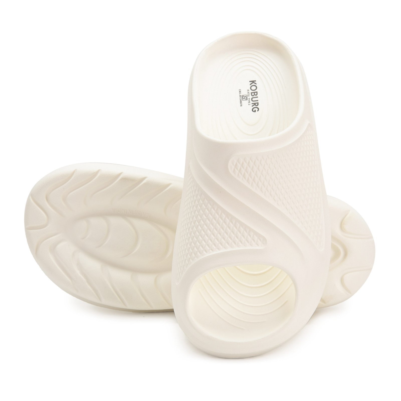 Beast Slide for Men ( White ) - Image 7