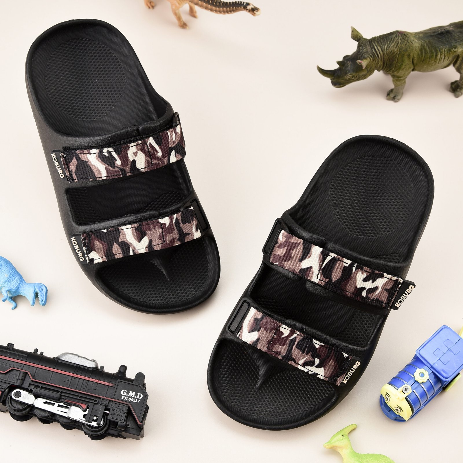 NexaLite Sandal for Kids ( Black ) - Image 6