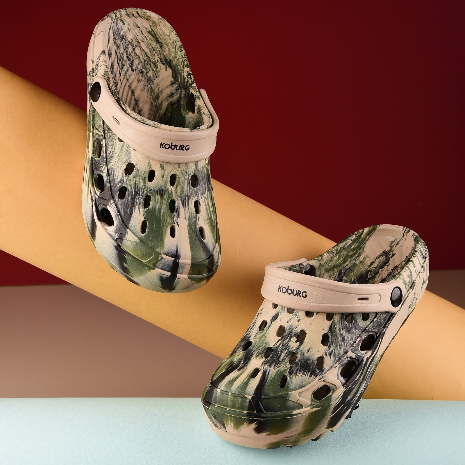 Rainbow Clog for Kids (Beige) - Image 3