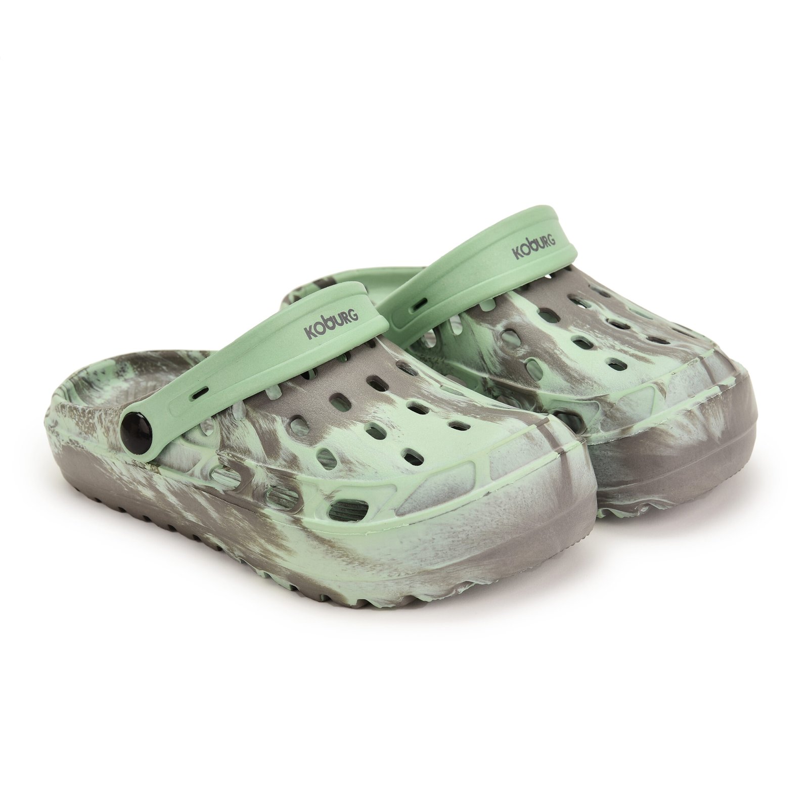 Rainbow Clog for Kids (Grey) - Image 2