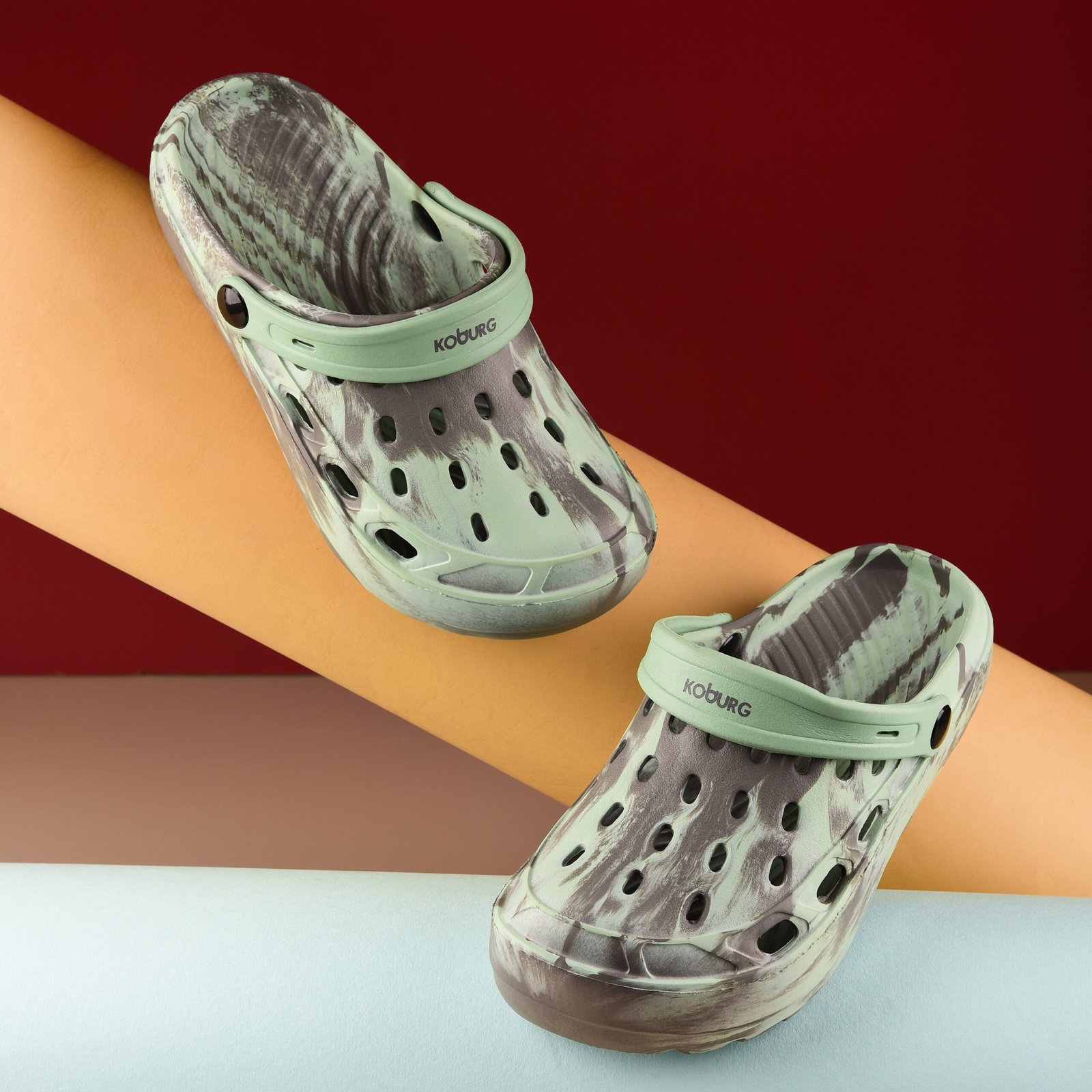 Rainbow Clog for Kids (Grey) - Image 3