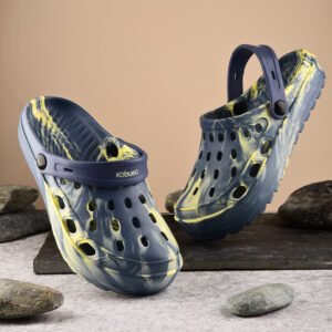 Rainbow Clog for Kids (Blue)