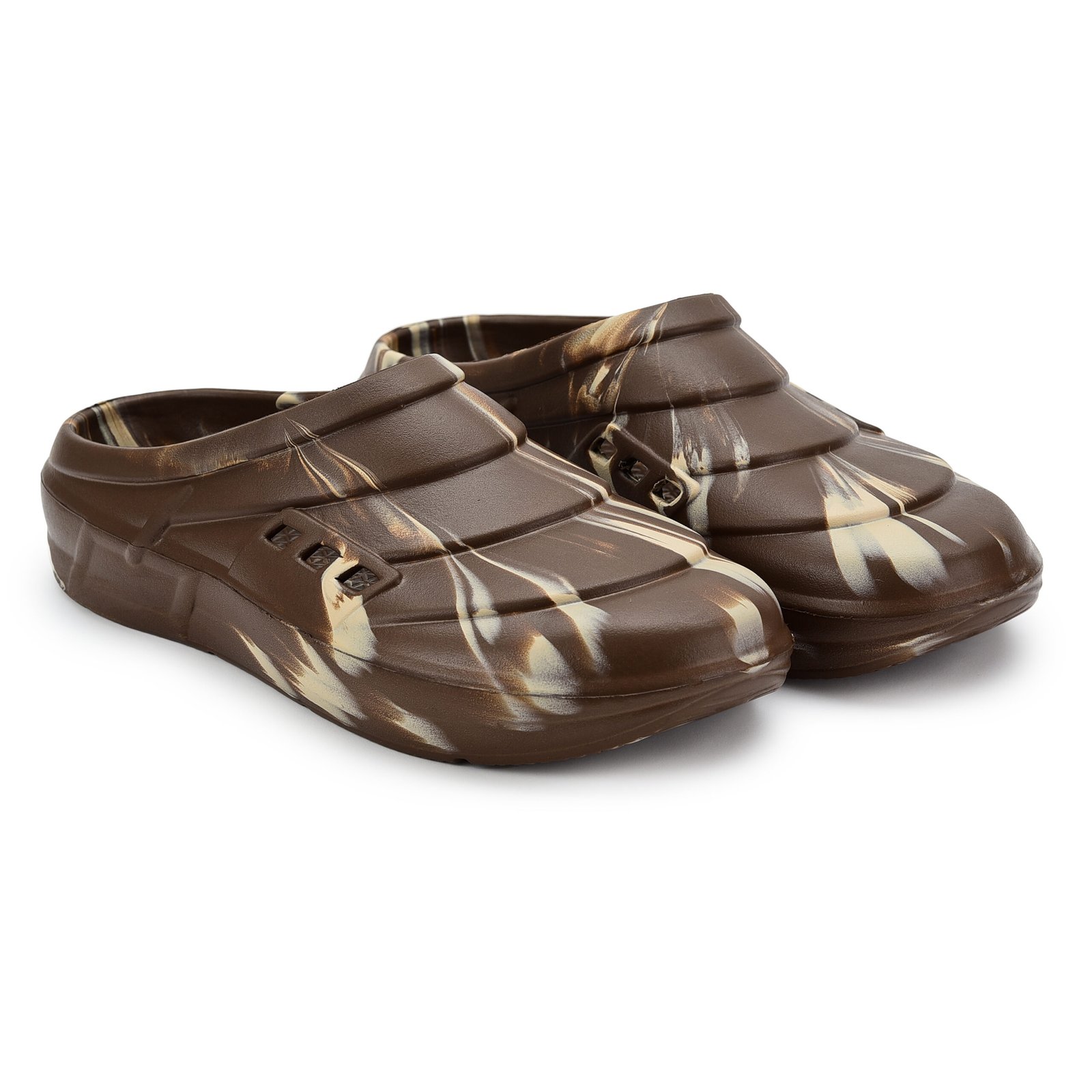 Plasma Pro Clog for Men (Brown, Beige) - Image 2