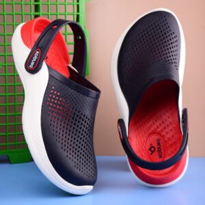 Aerosoft Clog for Men (Navy, Red)