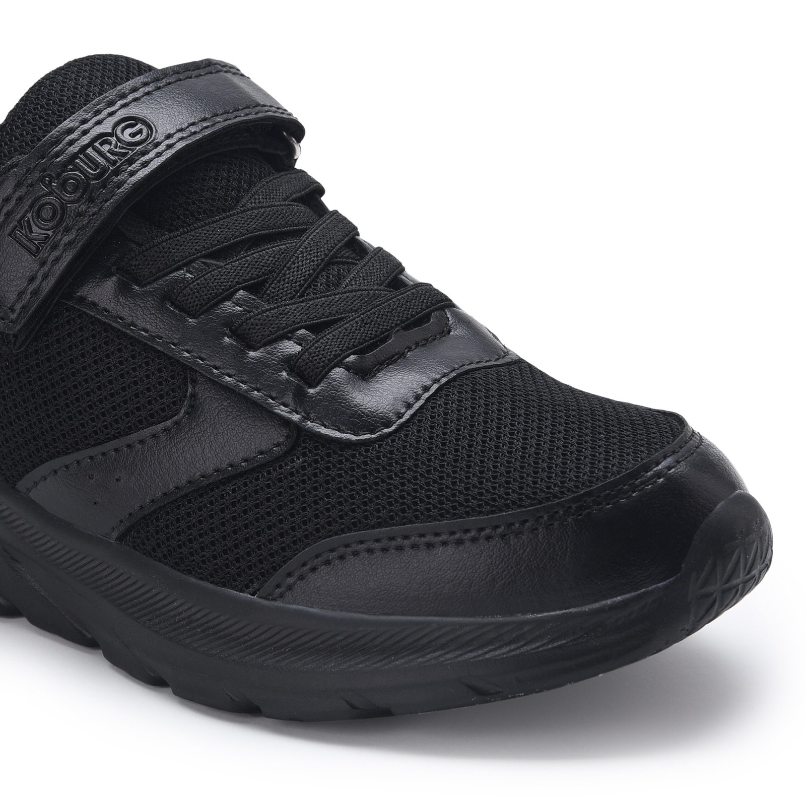 Genex School Shoes for Kids (Black, 11-12 Years) - Image 5