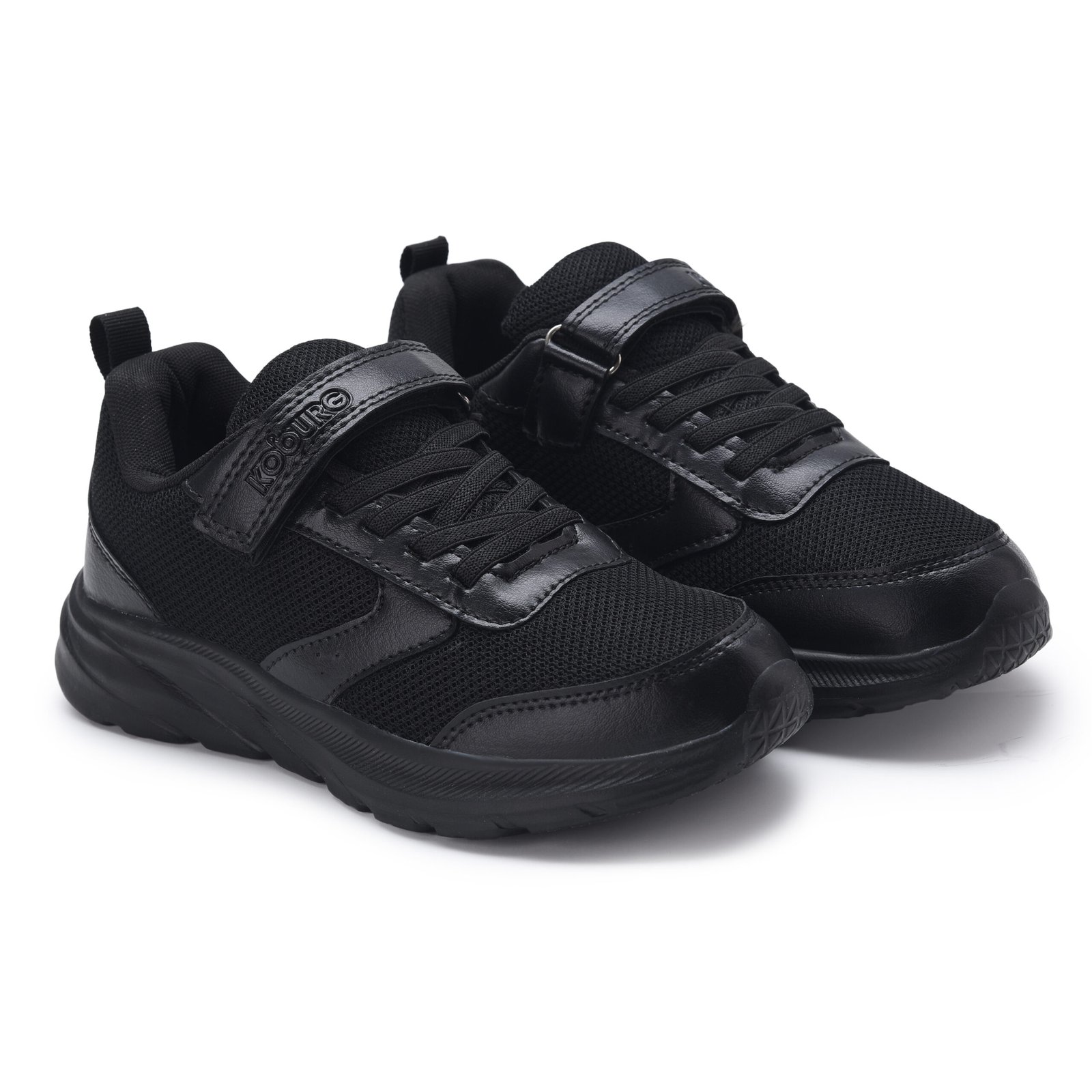 Genex School Shoes for Kids (Black, 11-12 Years) - Image 4