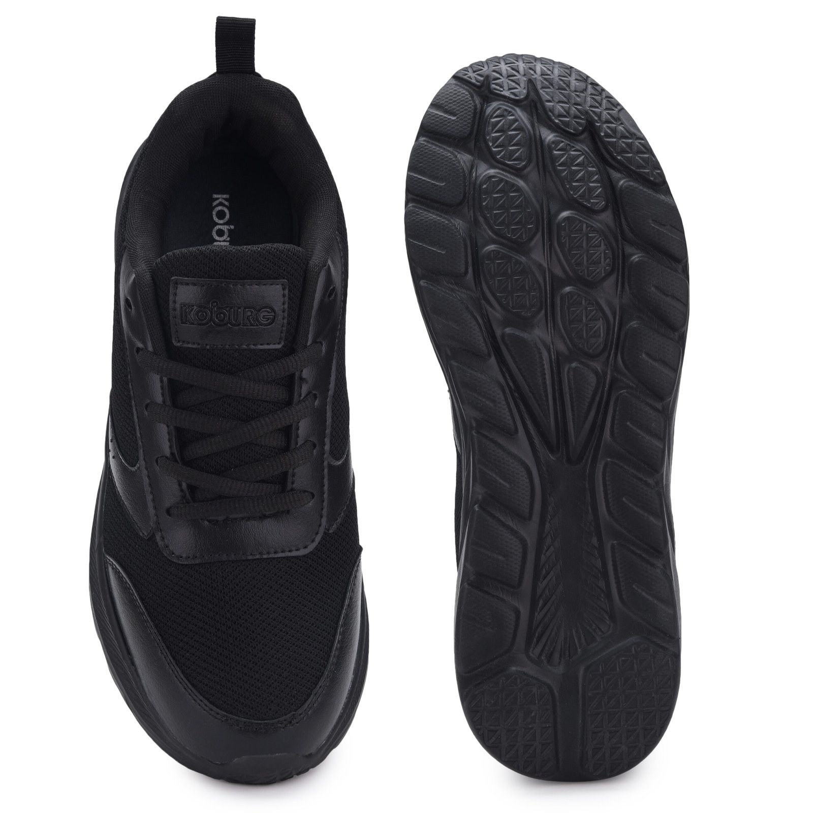 Genex School Shoes for Kids (Black, 15-16 Years) - Image 3