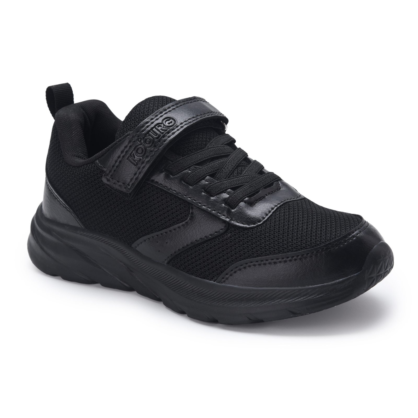 Genex School Shoes for Kids (Black, 11-12 Years) - Image 2