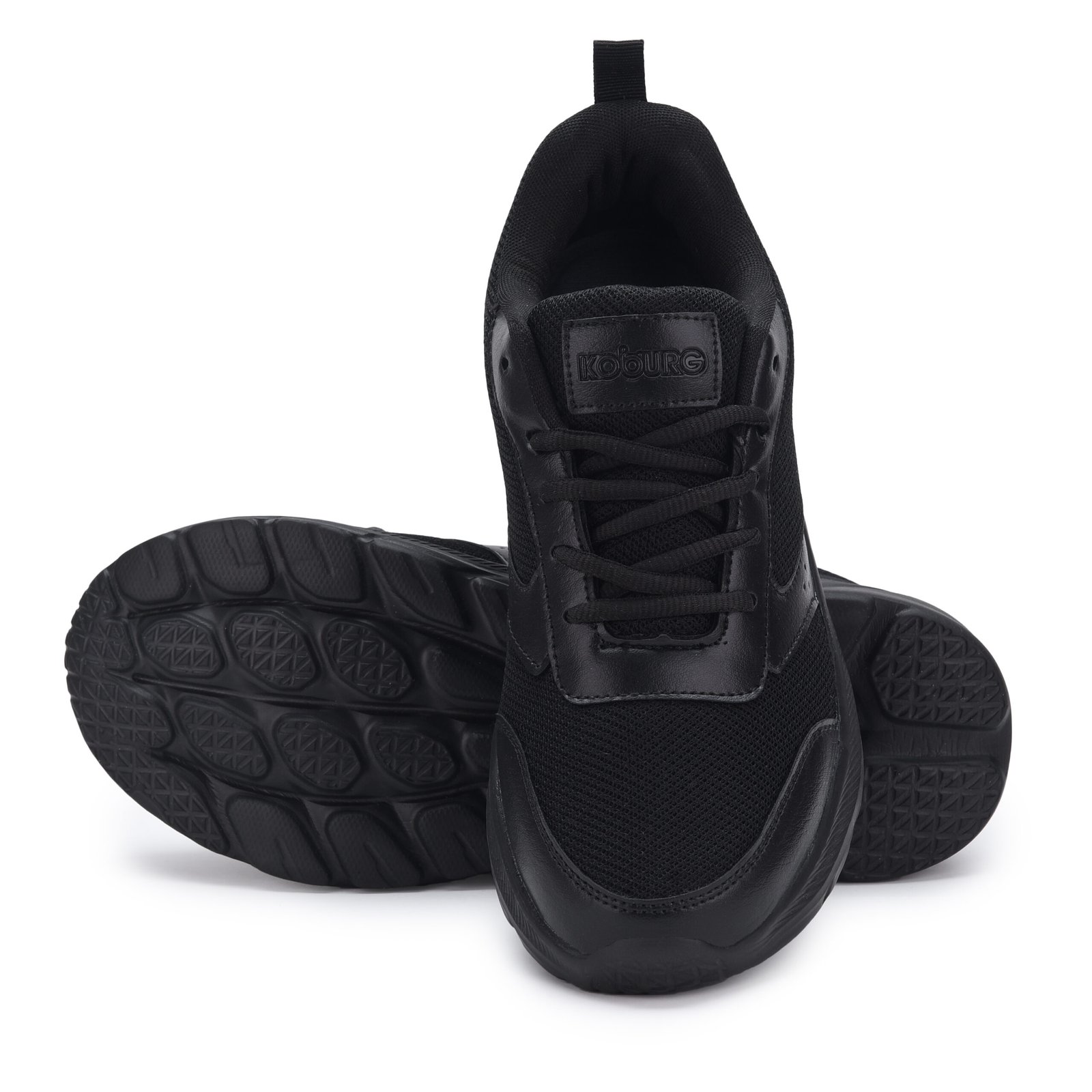 Genex School Shoes for Kids (Black, 15-16 Years) - Image 7