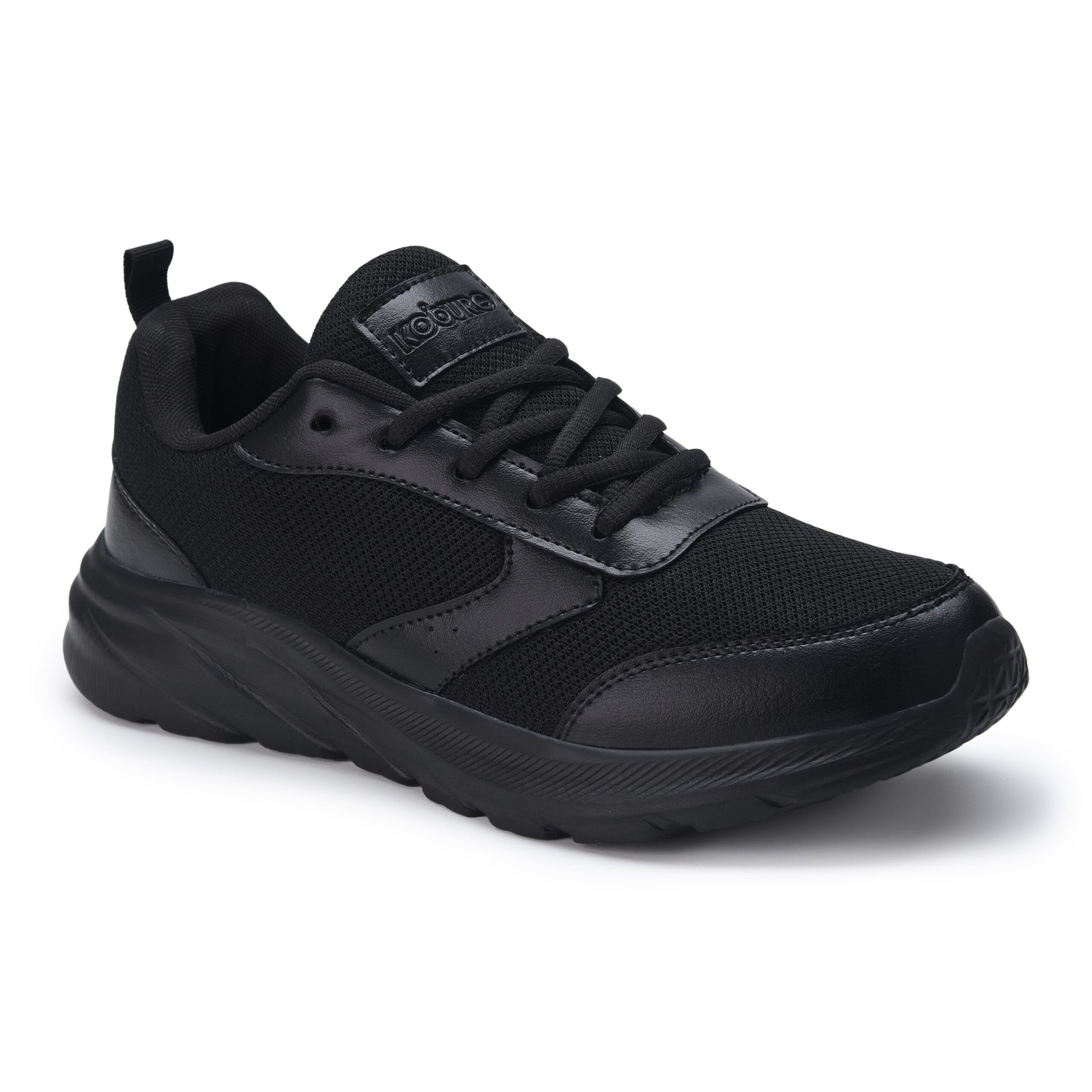 Genex School Shoes for Kids (Black, 15-16 Years) - Image 6