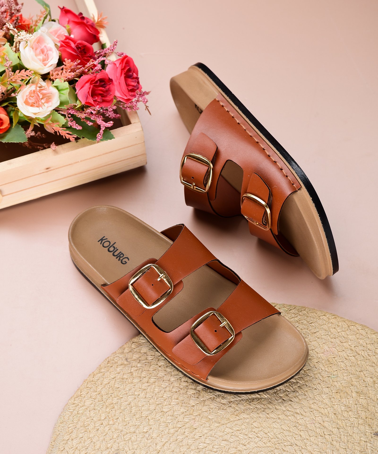 Stella Sandal for Women (Tan)