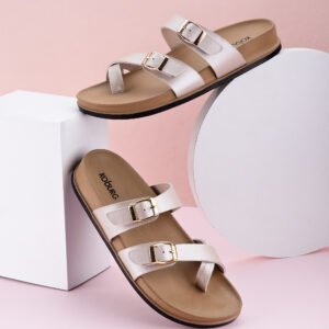 Sia Sandal for Women (Silver Tan)