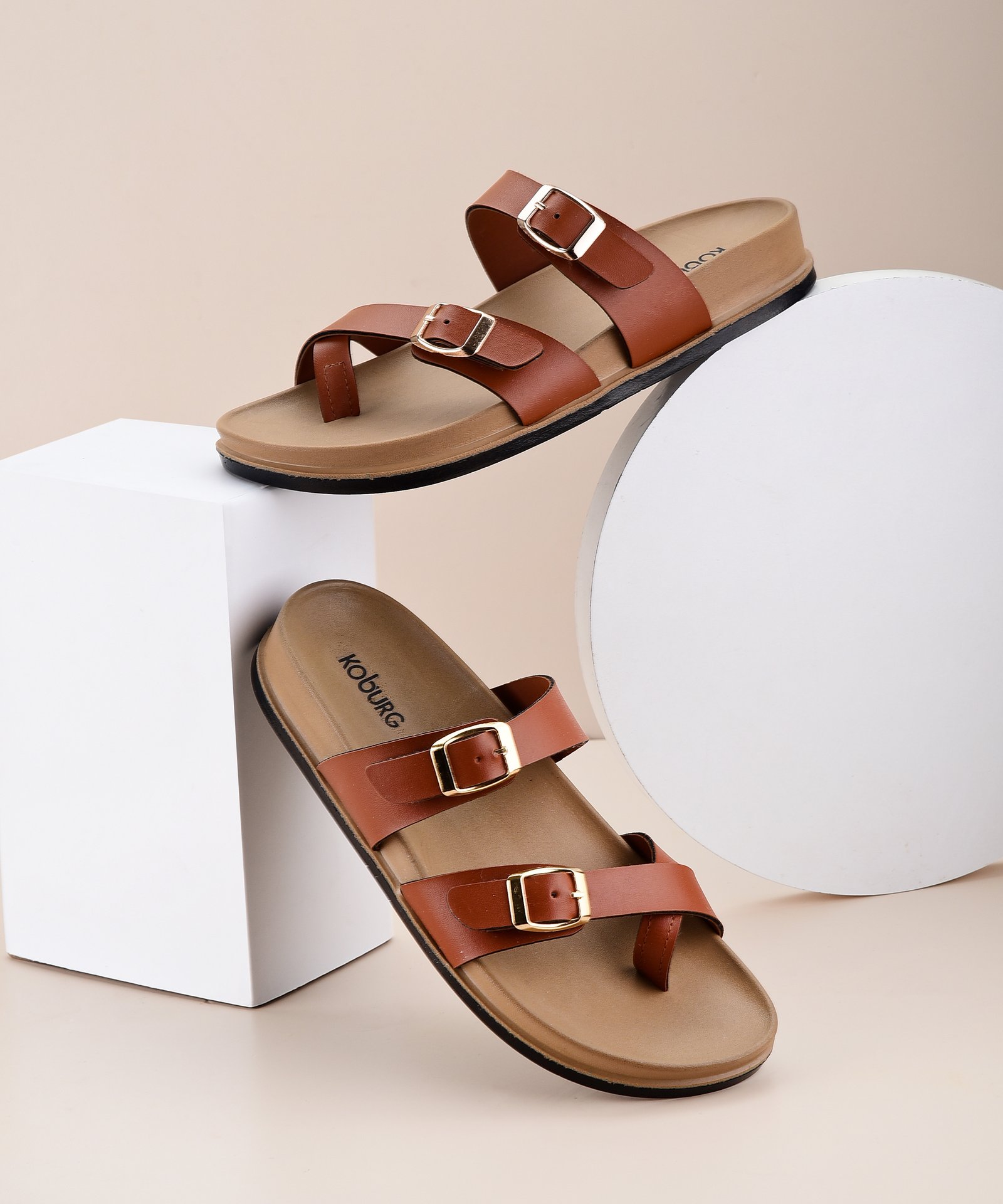 Sia Sandal for Women (Tan)