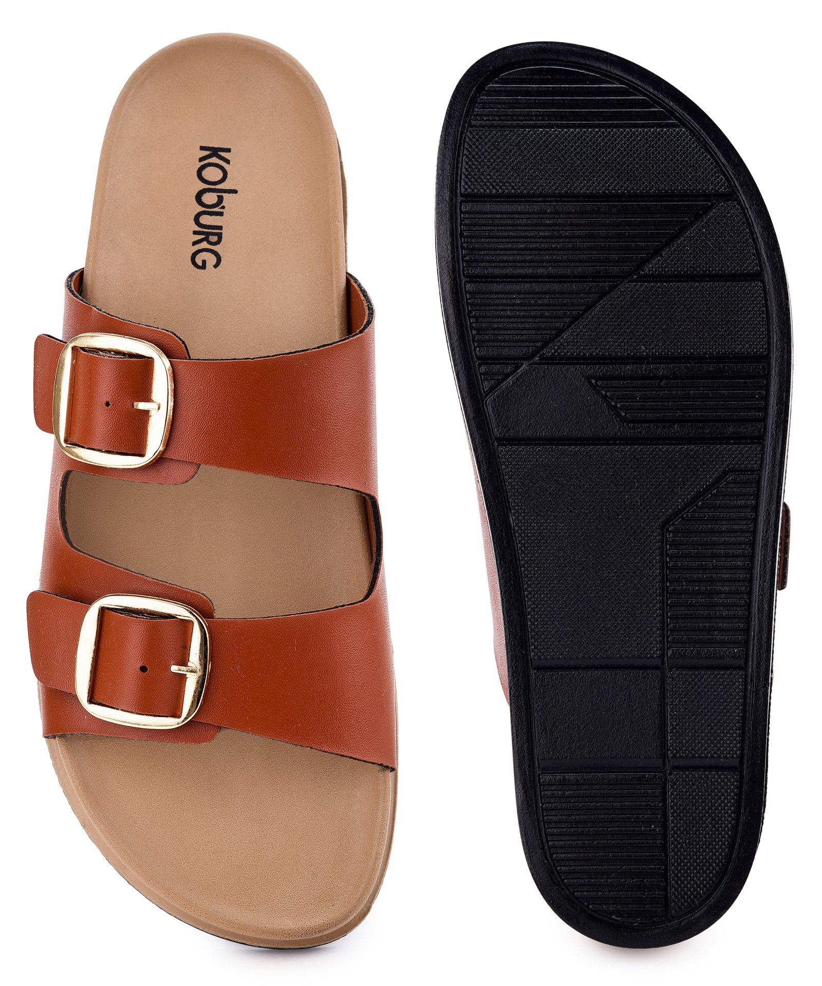 Stella Sandal for Women (Tan) - Image 5