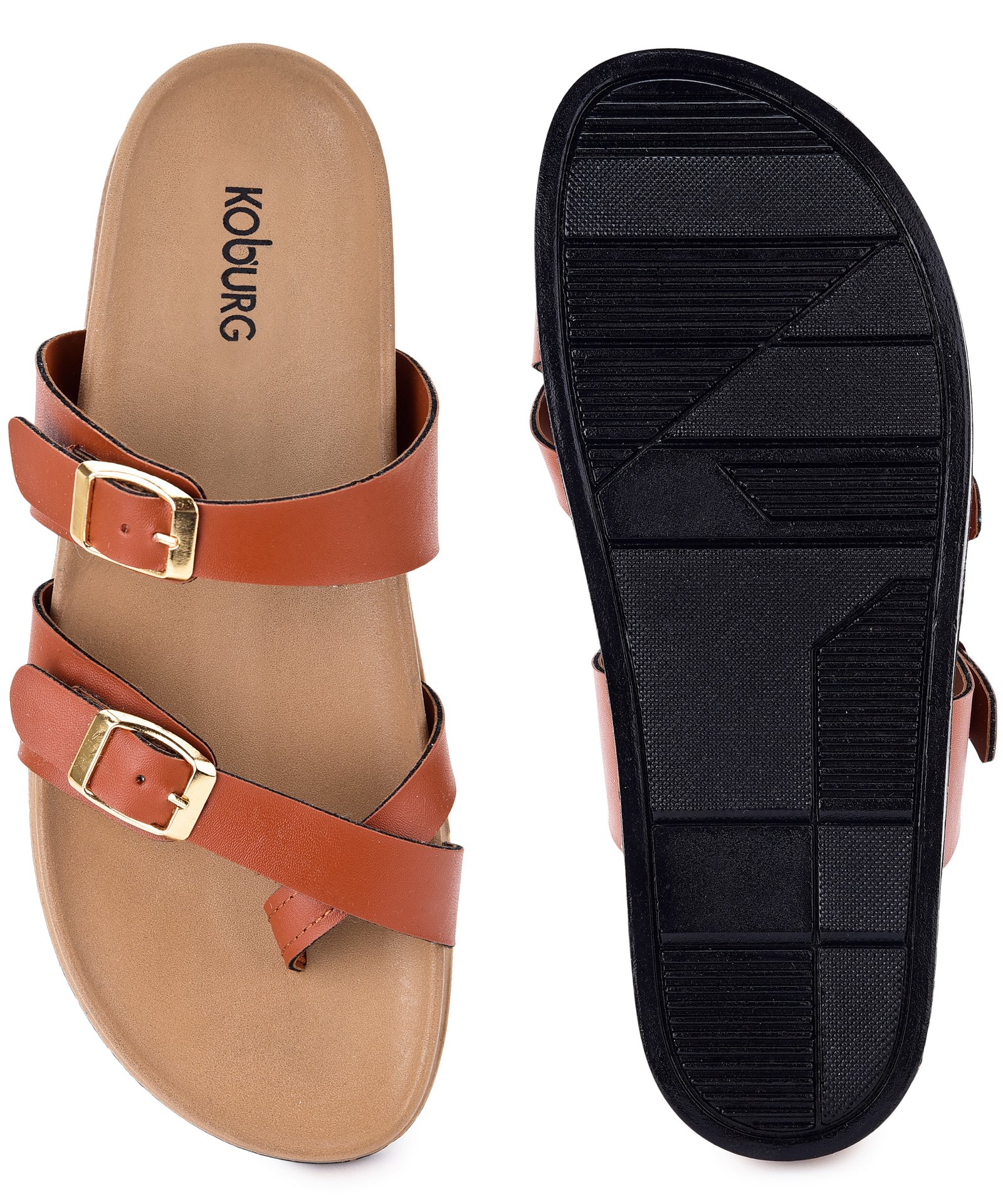 Sia Sandal for Women (Tan) - Image 7