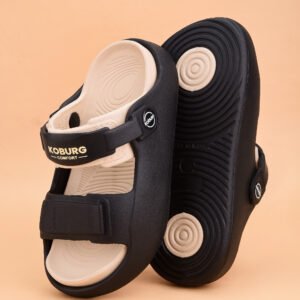Koburg FunLite Kids Sandals (Black Beige)