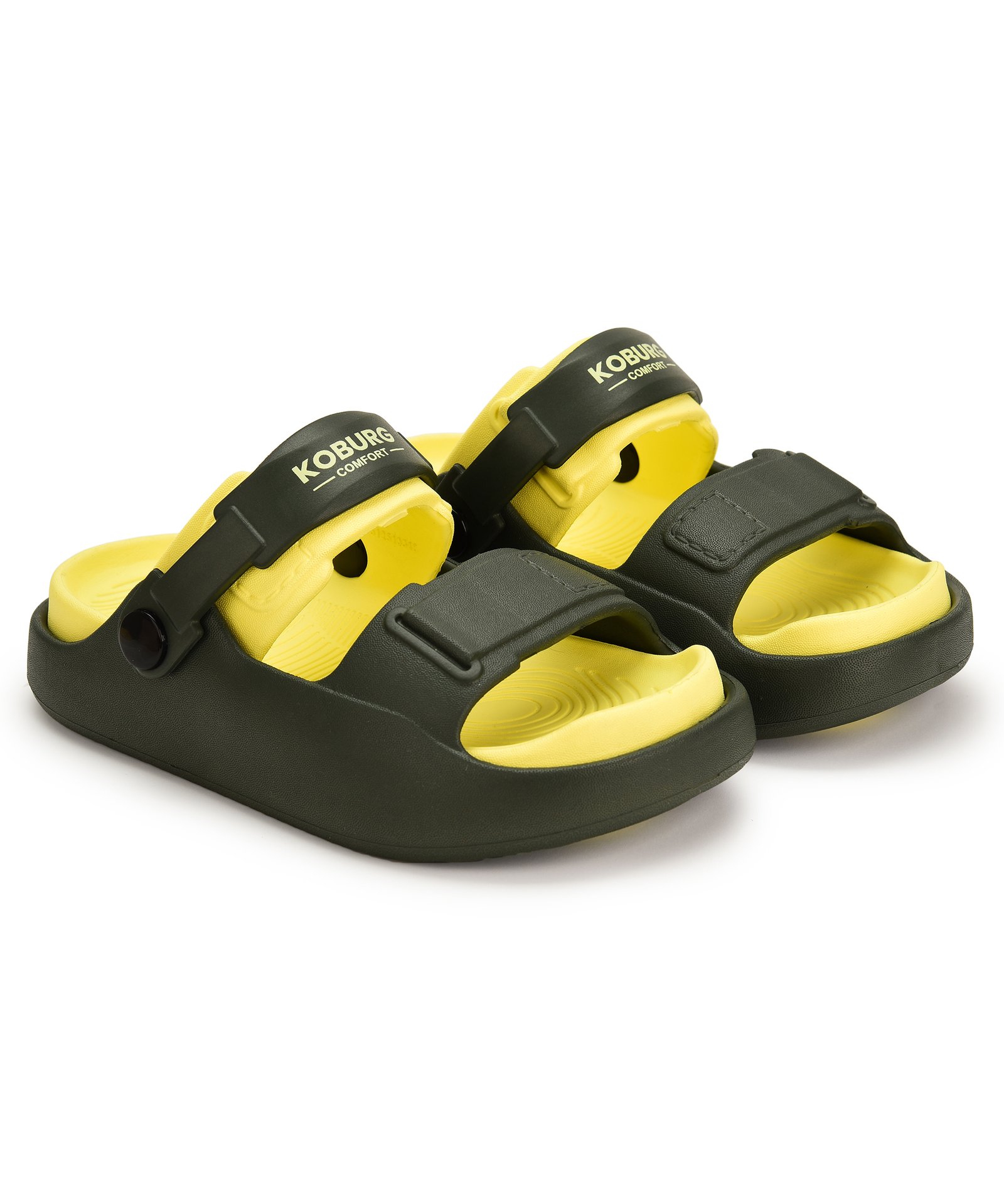 Koburg FunLite Kids Sandals (Green Yellow) - Image 5