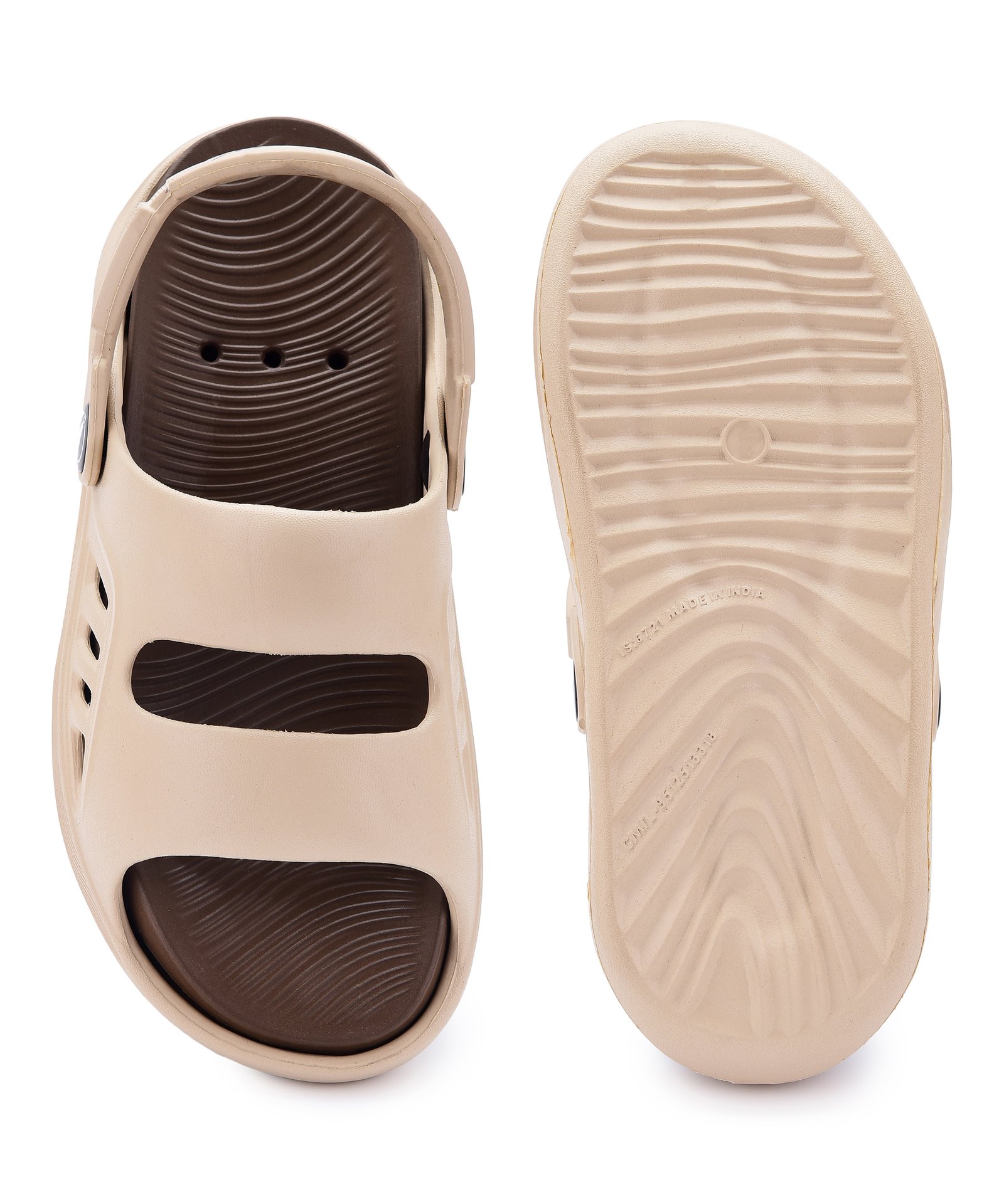 Koburg Boca Kids Sandals (Beige Brown) - Image 7