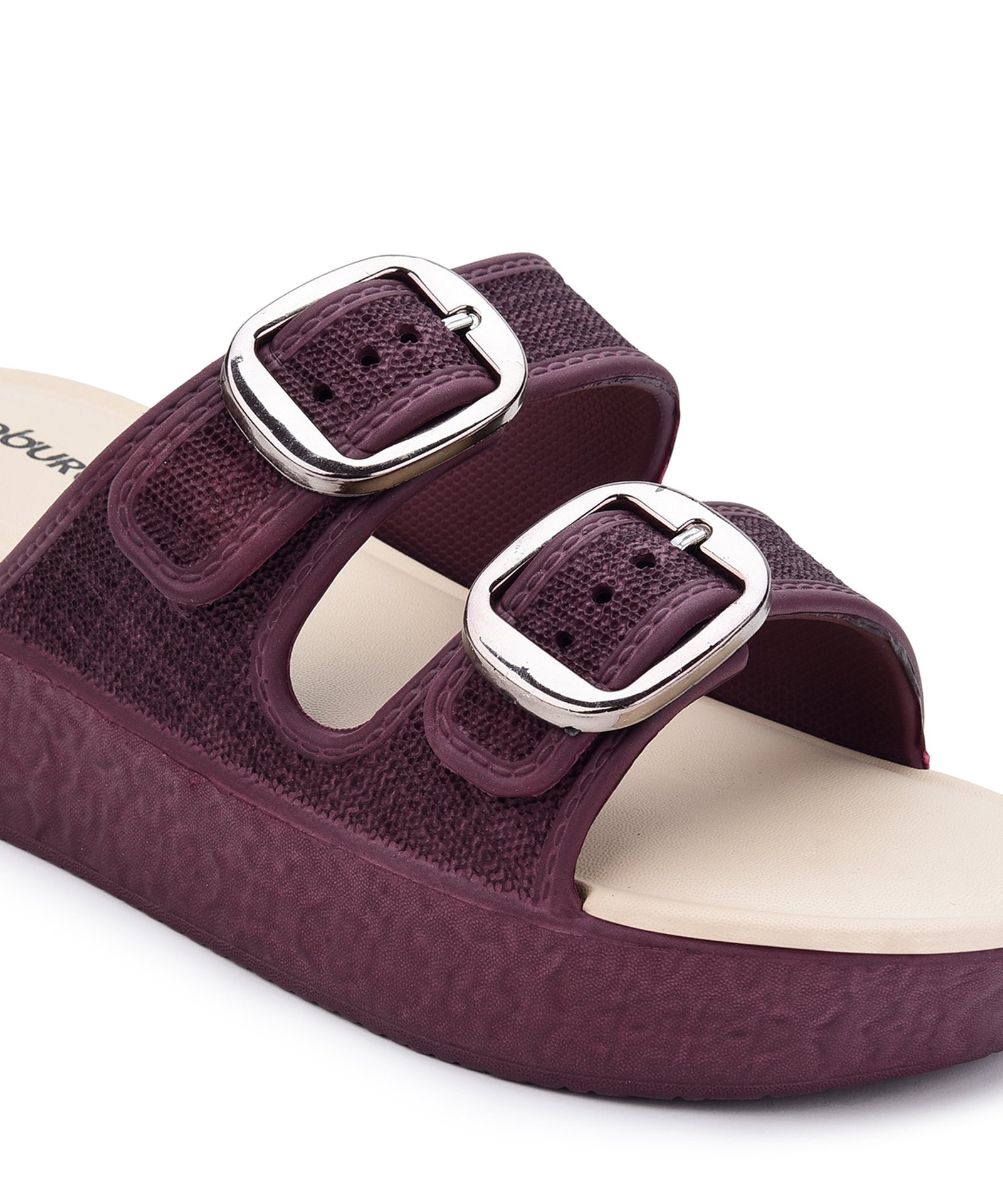 Aura Sandals for Women (Wine Beige) - Image 6