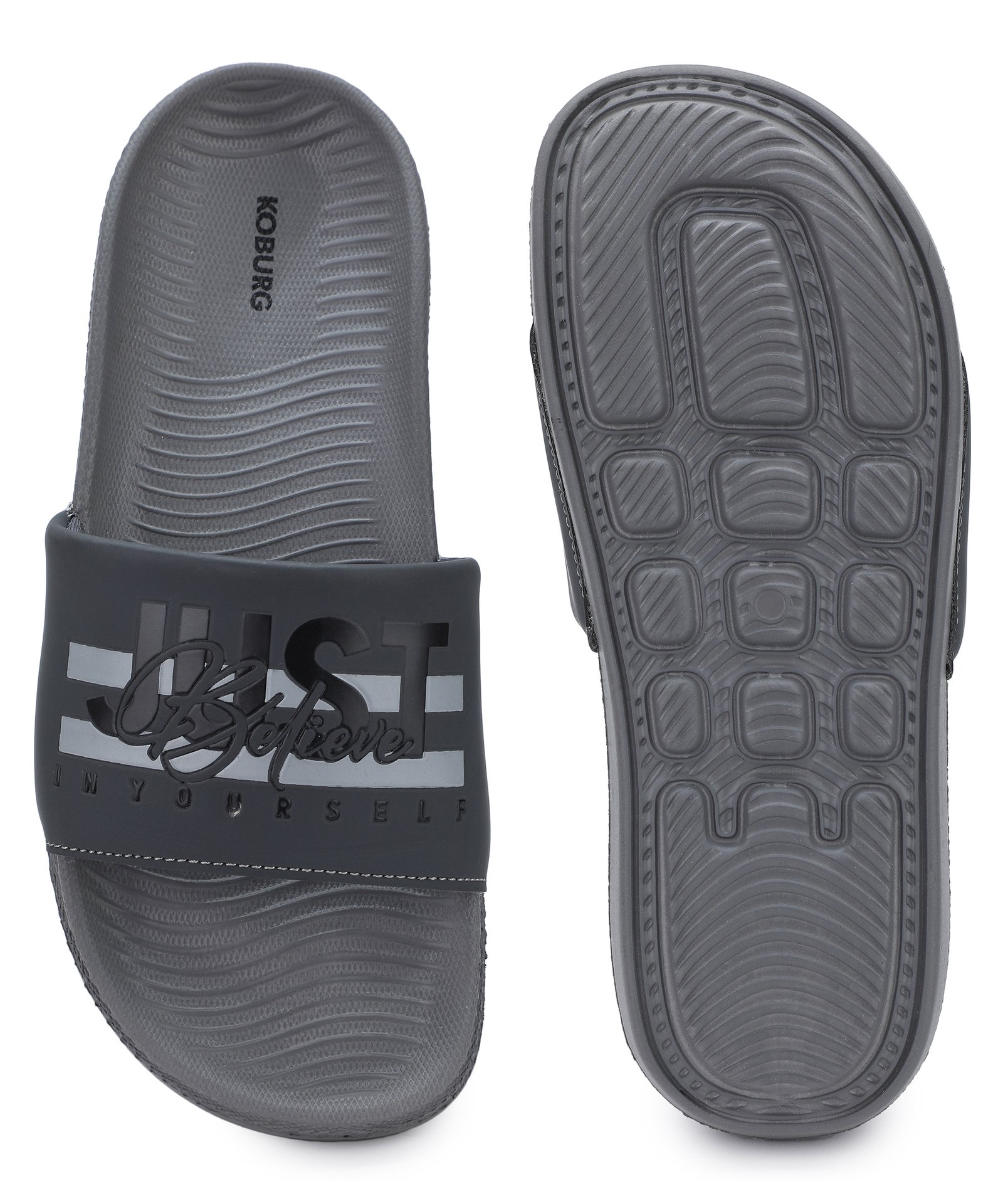 Koburg Elite Slide for Men (Grey) - Image 6