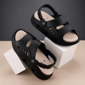 Koburg Boca Kids Sandals (Black Beige)