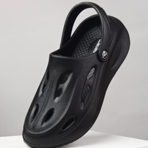 Feather Step Clog for Men (Black)