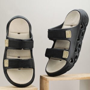 Apex Sandal for Men (Black Beige)