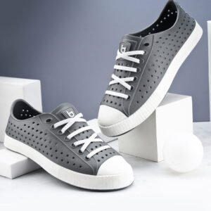 AirLite Casual Shoes for Men (Dark Grey White)