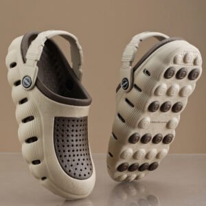Swift Grip Clog for Kids (Beige Brown)