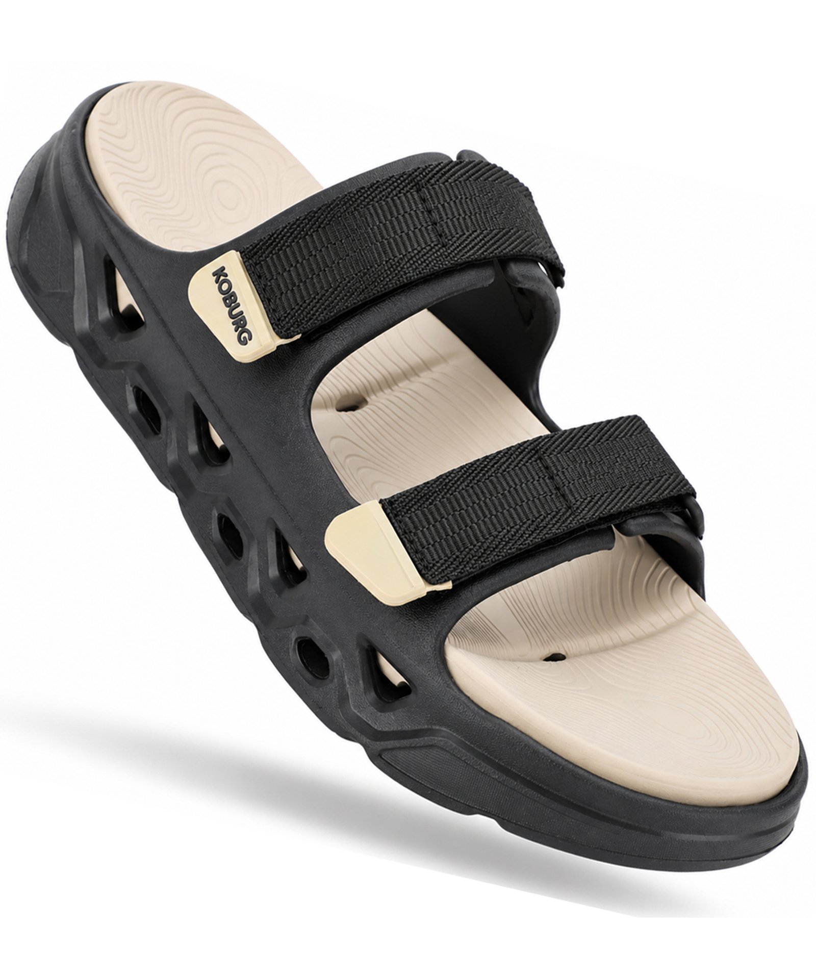 Apex Sandal for Men (Black Beige)