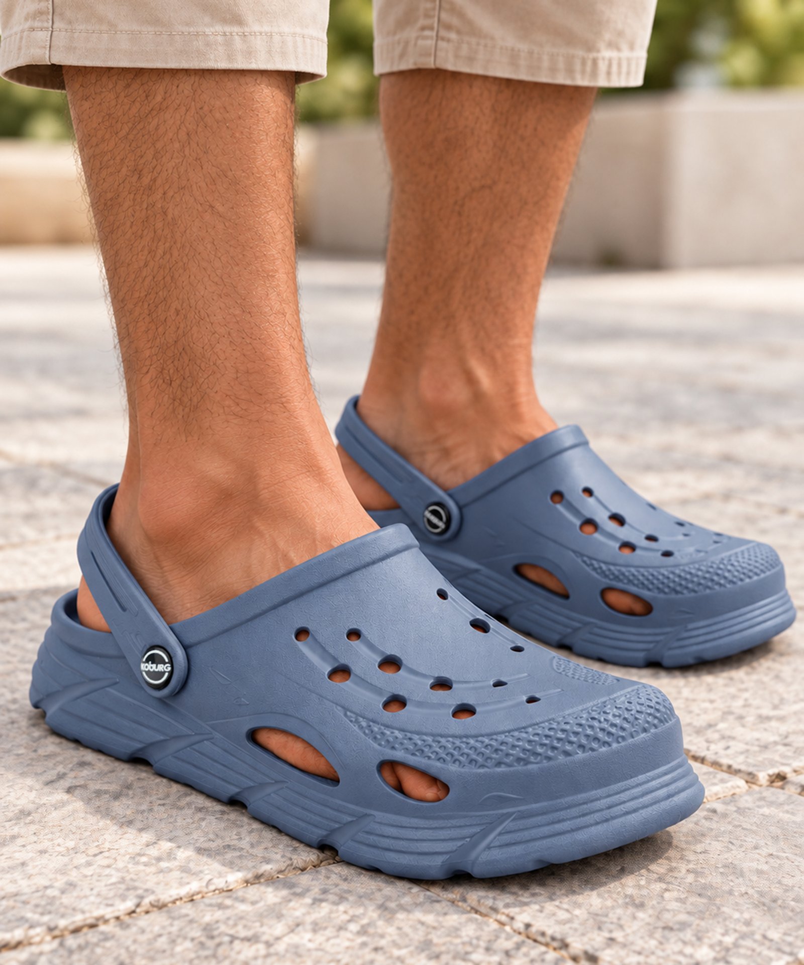 Aerowave Clog for Men (Slate Blue) - Image 2