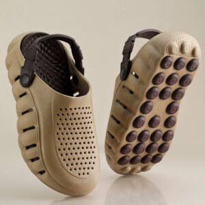 Easy Glide Clog for Men (Beige Brown)